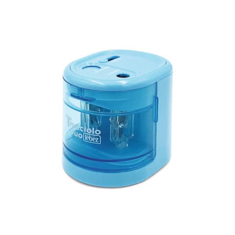 Temperamatite a batteria Lebez - 2 fori in 4 colori assortiti - 4306